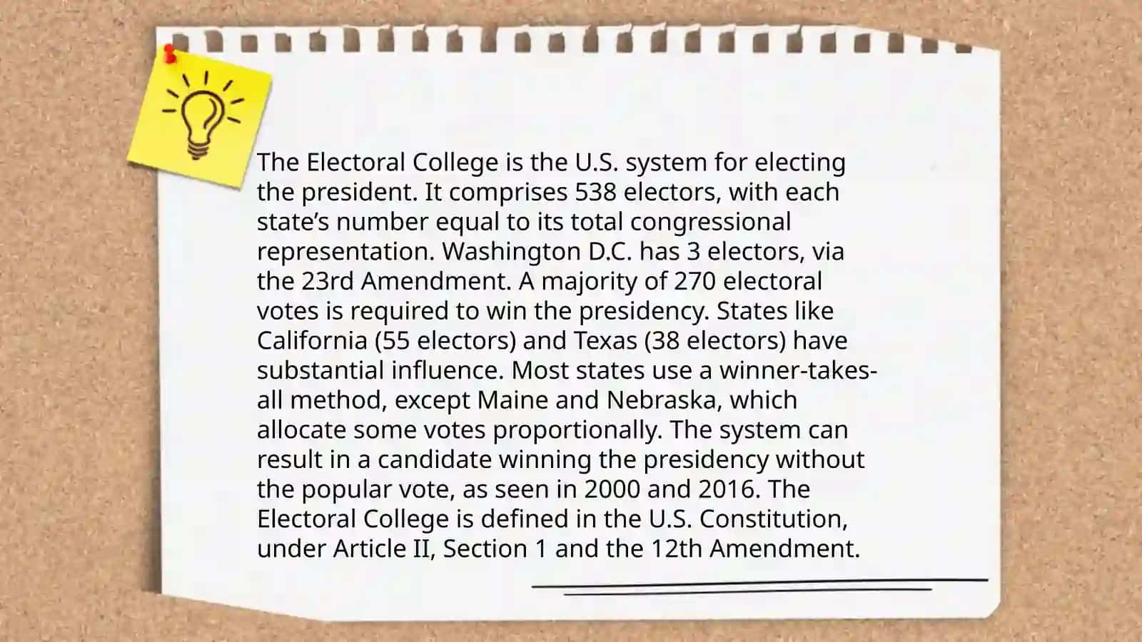 State and Electoral Systems of the United States 3