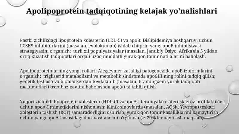 Apo oqsillar 3