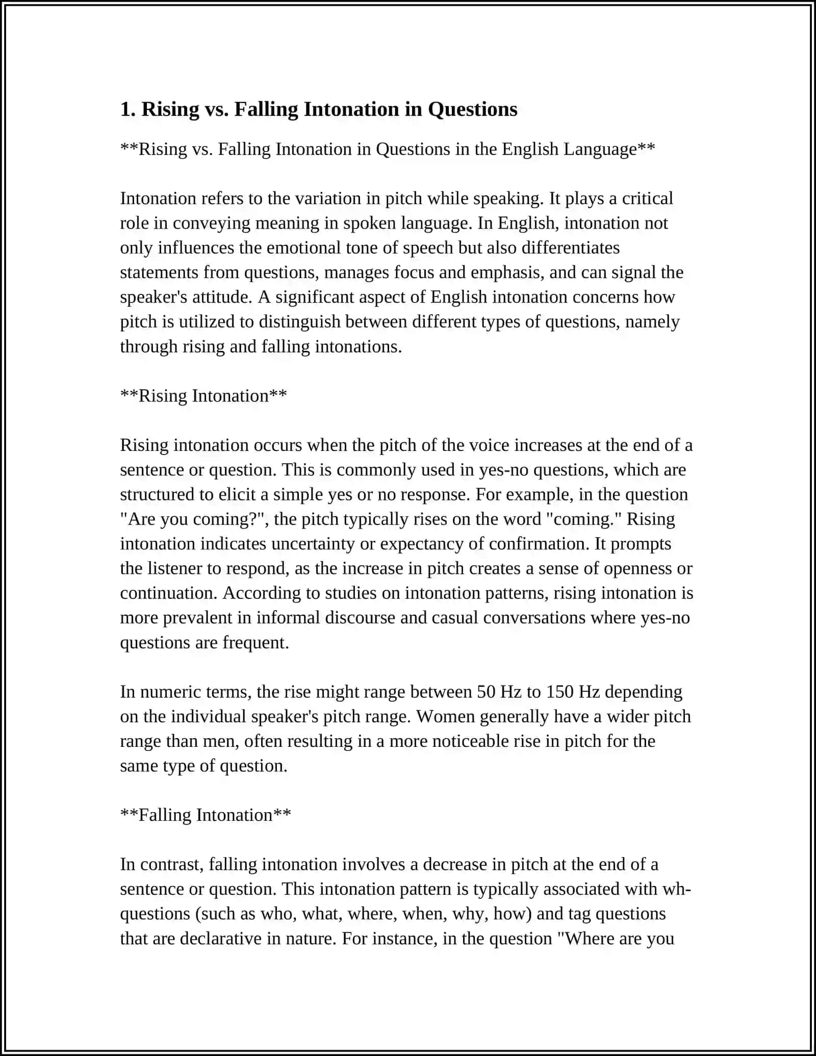 HOW INTONATIONAL CAN CHANGE THE GRAMMATICAL MEANING OF SENTENCES 3