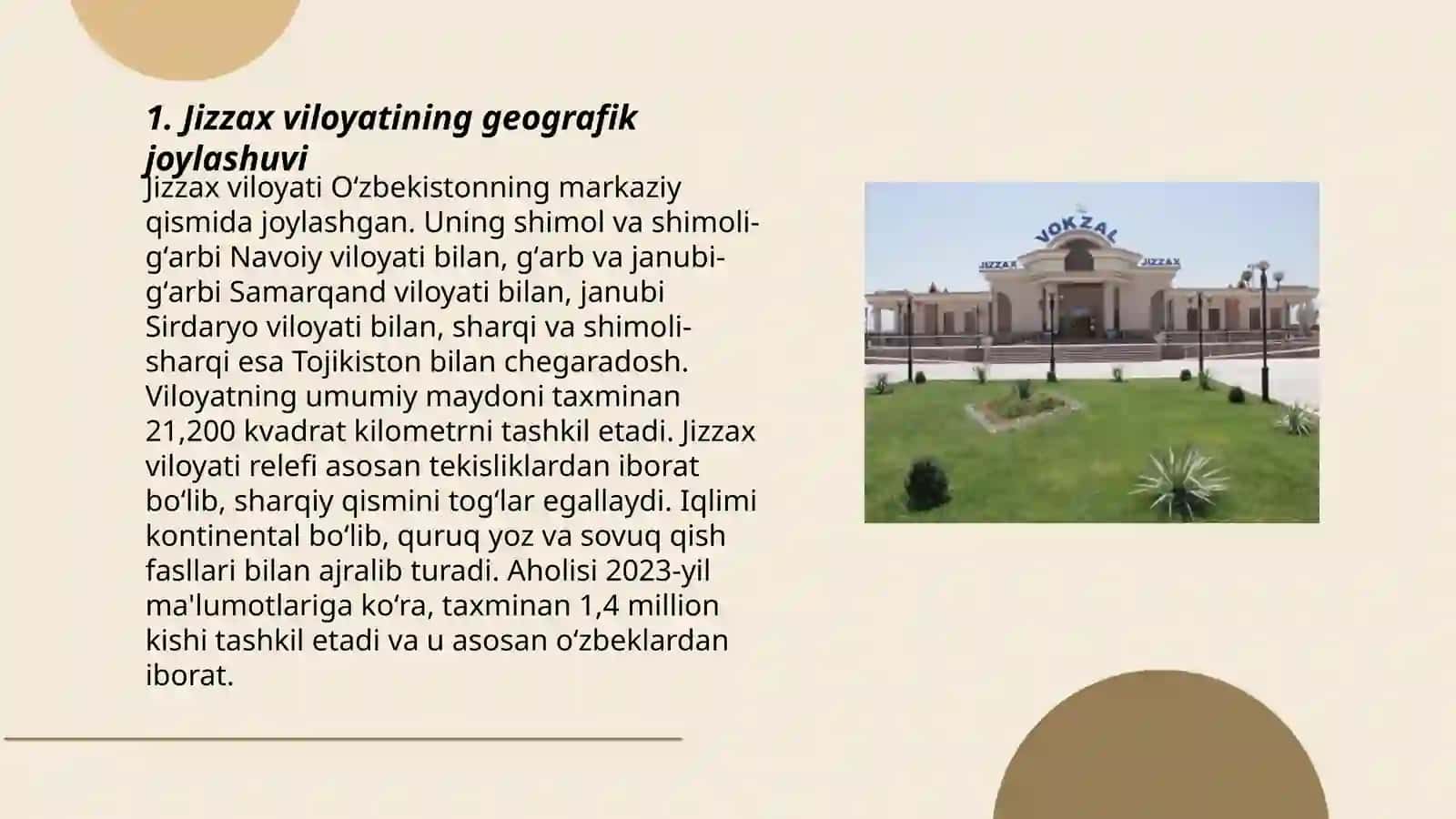 Jizzax viloyati geografiyasi 3