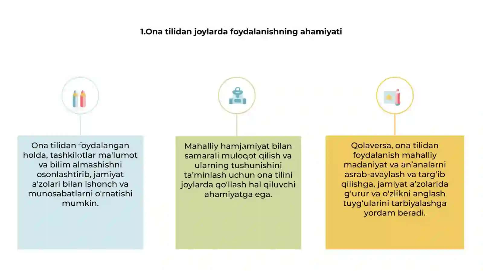 Ona tilining sohada qóllanilishi 3