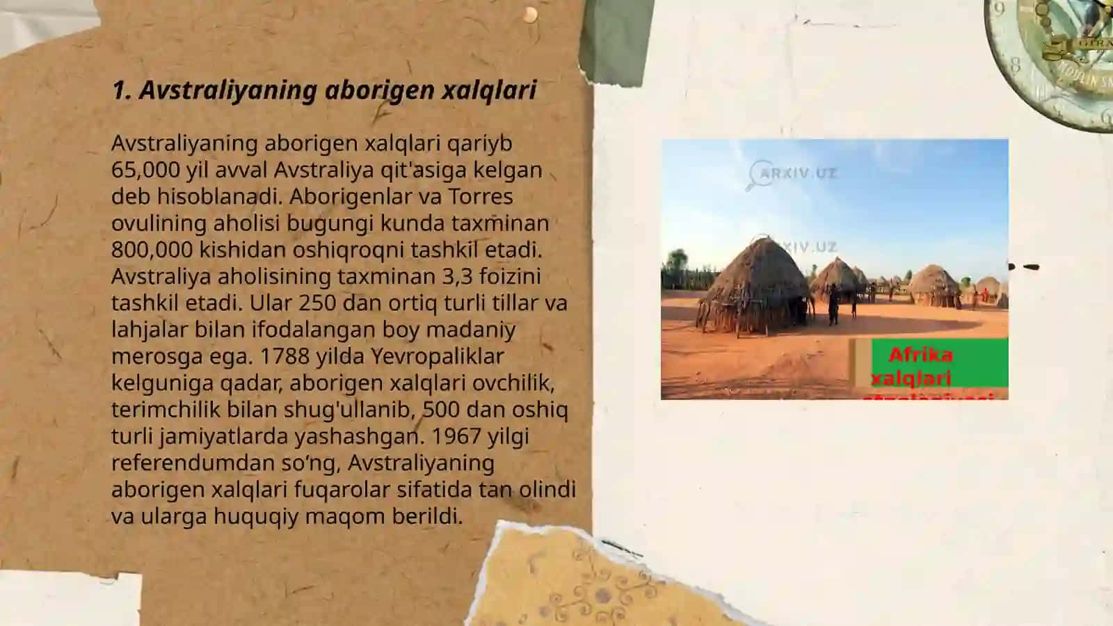 Avstraliya va okeaniya xalqlari etnologiyasi 3