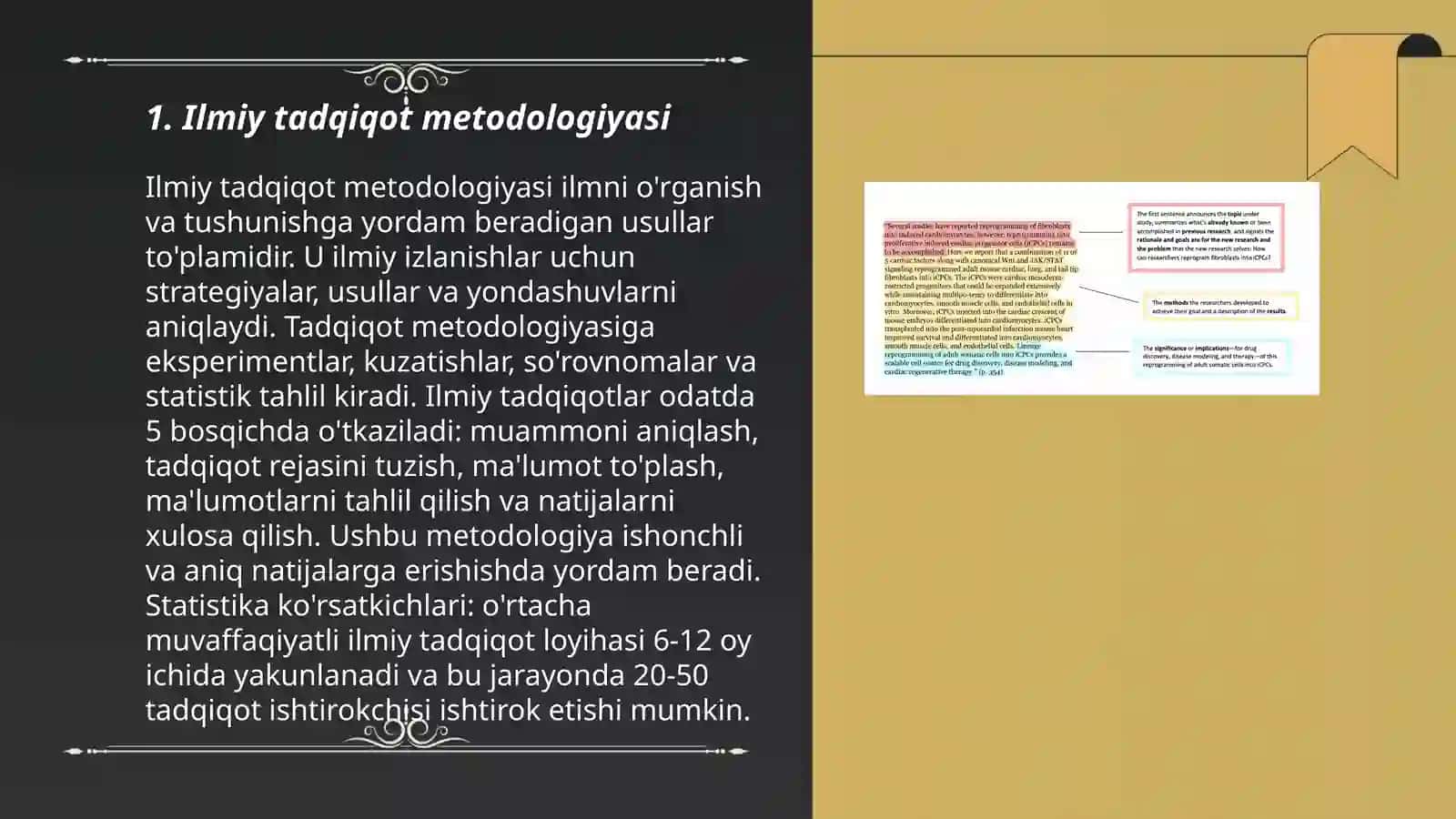 Ilmiy tadqiqot olib borishning asosiy usullari 3