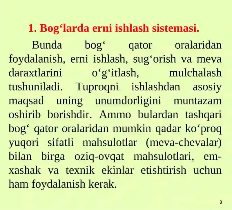 MEVACHILIK VA UZUMCHILIK KAFEDRASI 3
