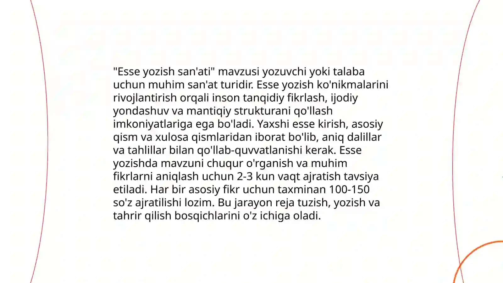 Esse yozish san'ati 3