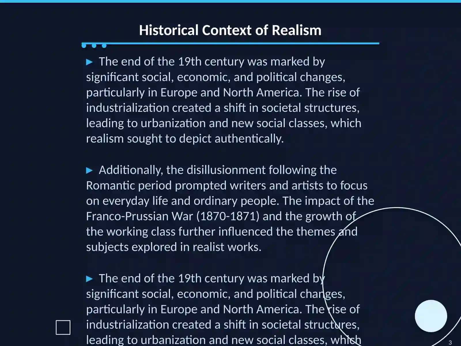 Realism at the end of XIX century 3