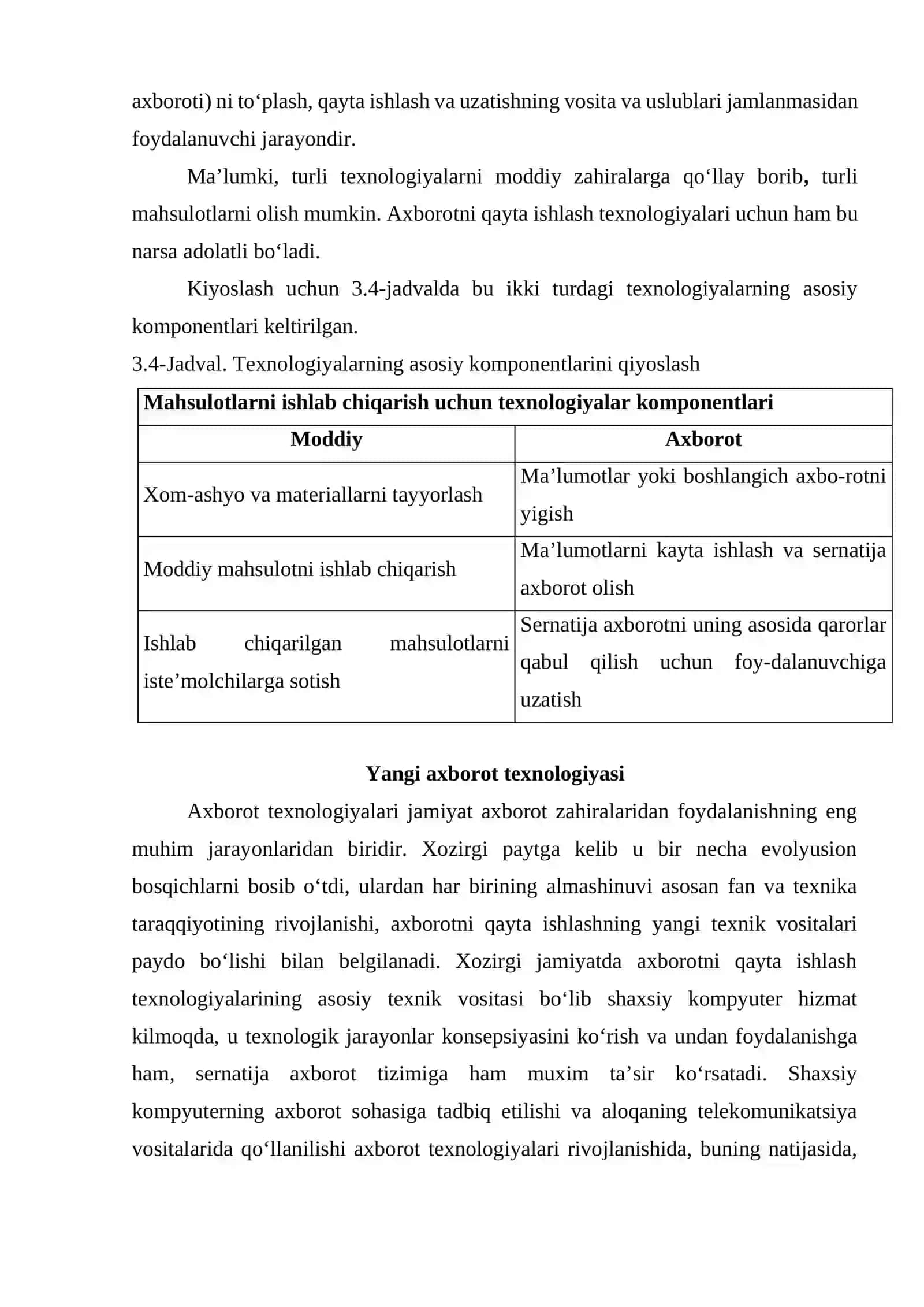 Axborot texnologiyalari 3