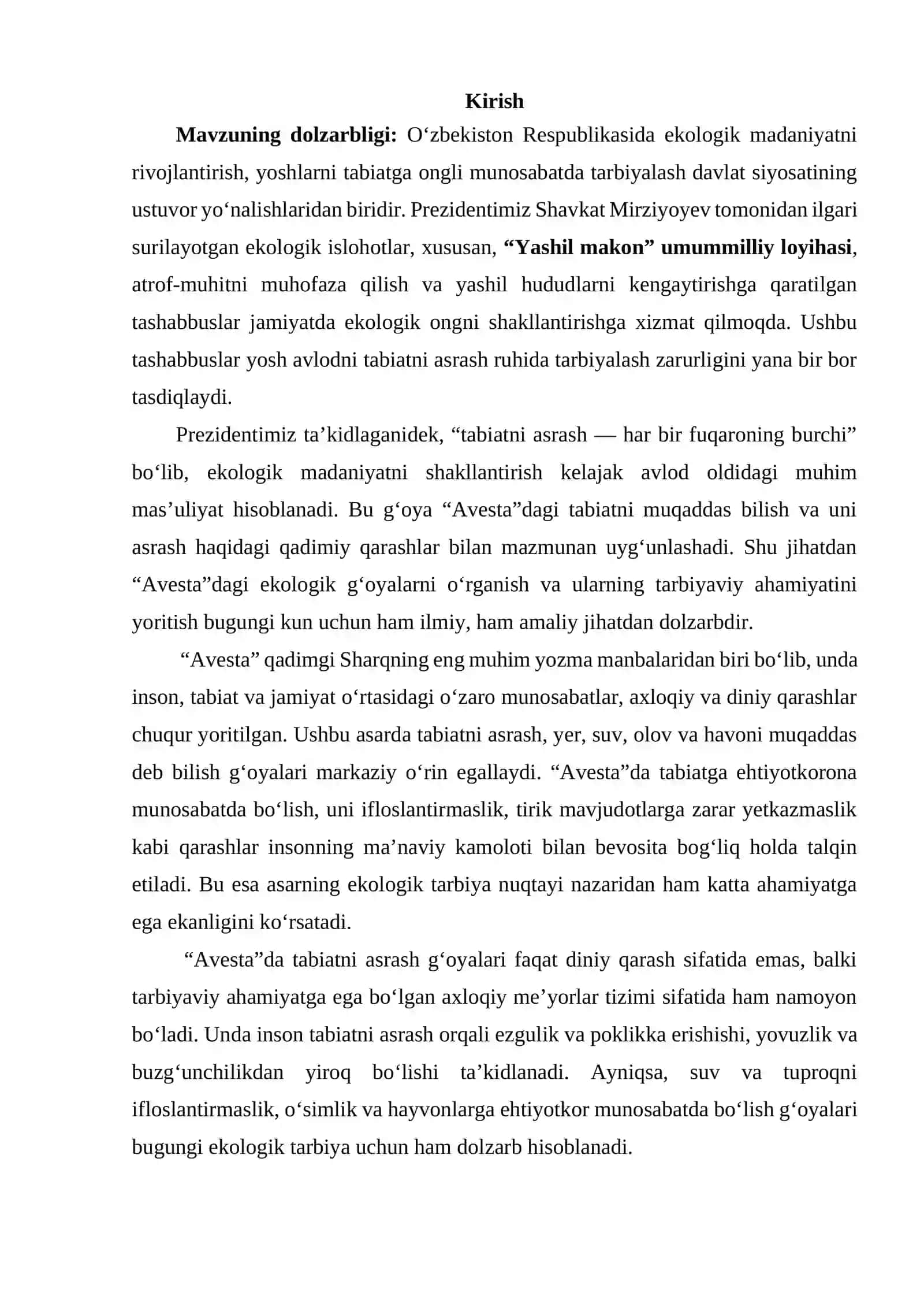 TABIAT BILAN TANISHTIRISH METODIKASI FANIDAN 3