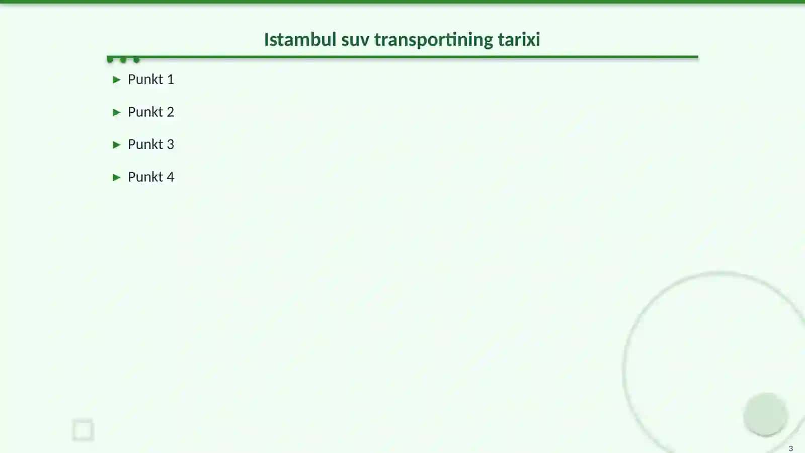 Istambul suv transporti: tarix va zamonaviylik integratsiyasi 3