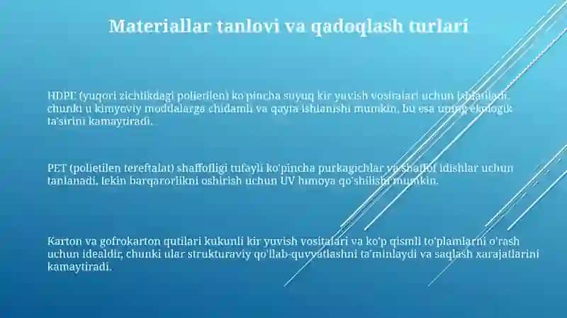 Sovin va yuvuchi vositalarni qadoqlash 3