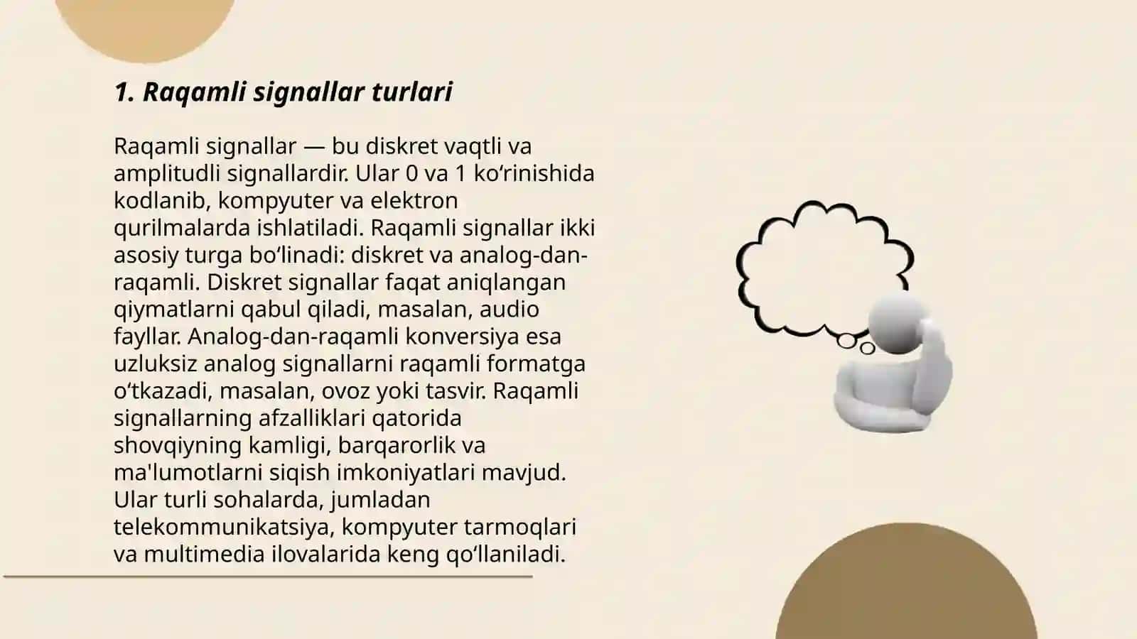 Raqamli signal asoslari 3
