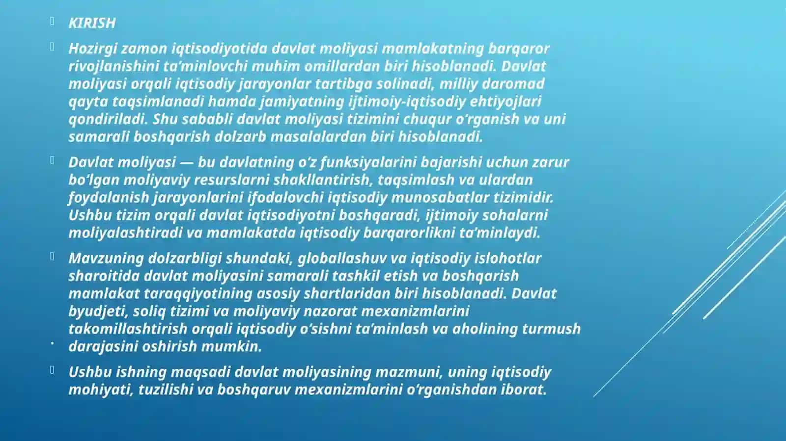 Davlat moliyasi 3