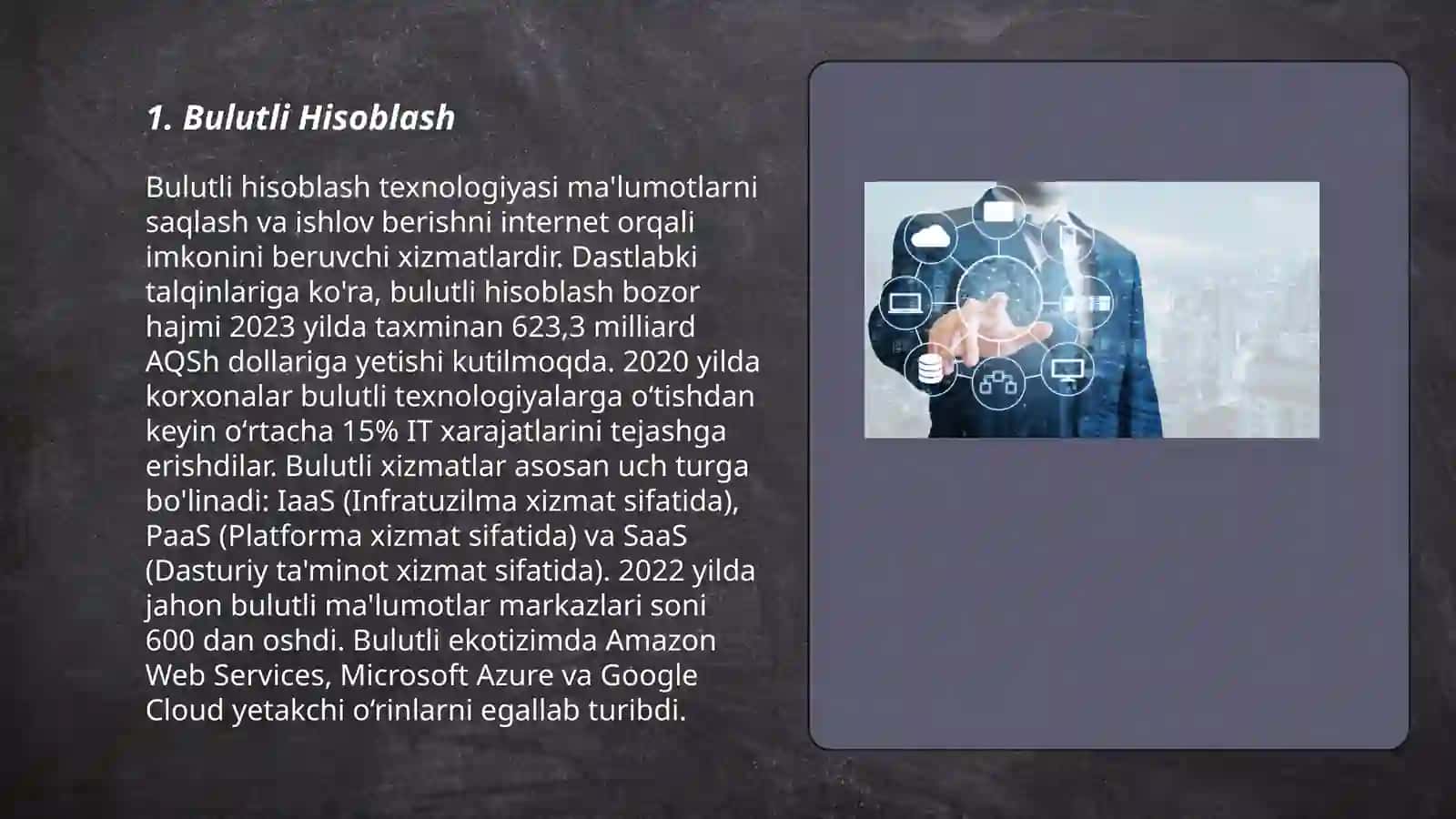Raqamli iqtisodiyotning asosiy texnologiyalari 3