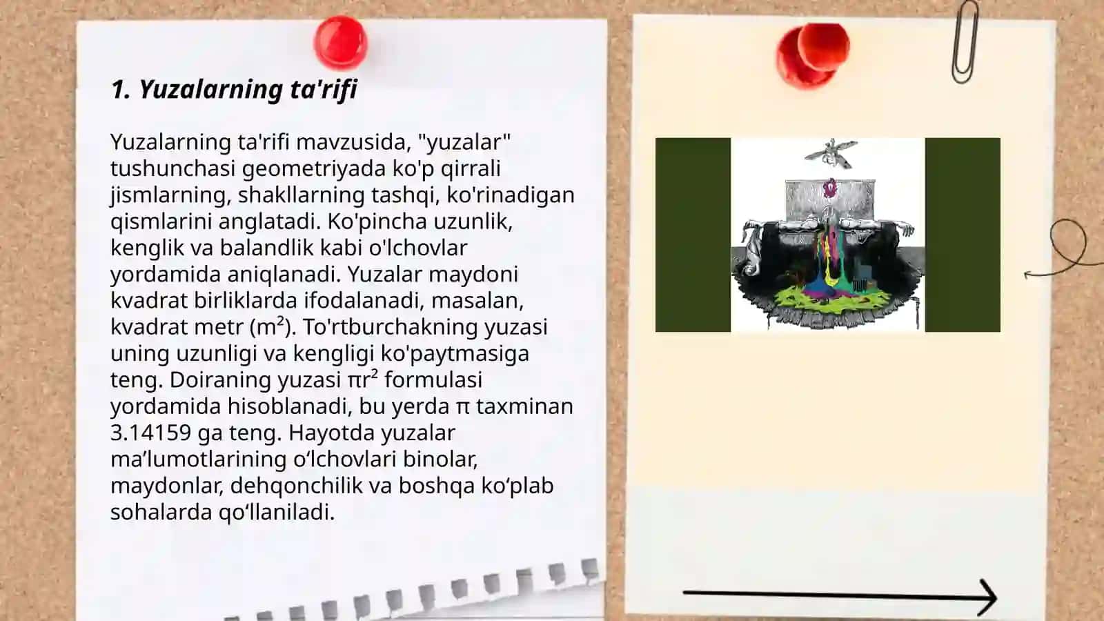 Yuzalarning nostandart birliklari 3