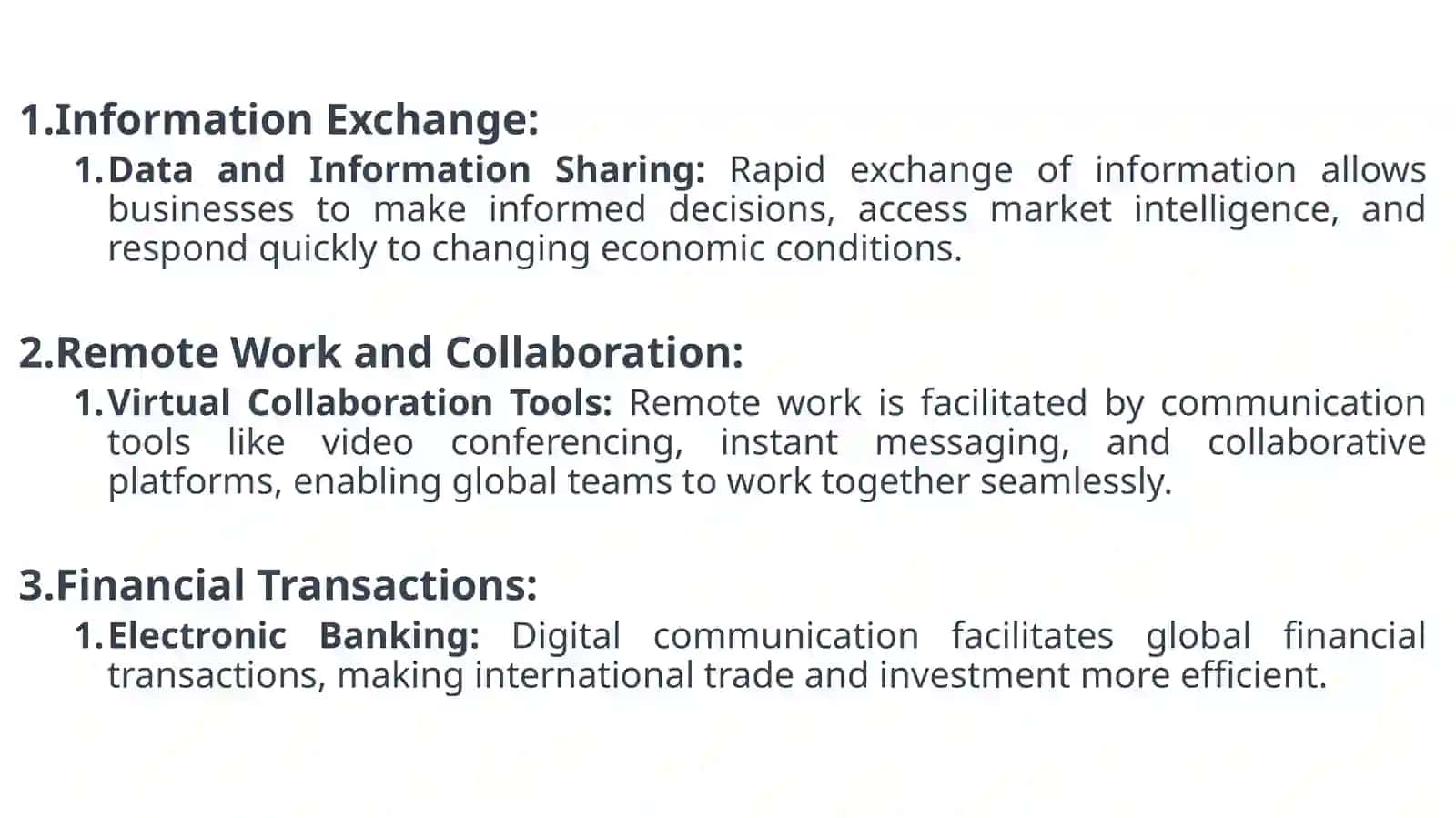 World economy 3