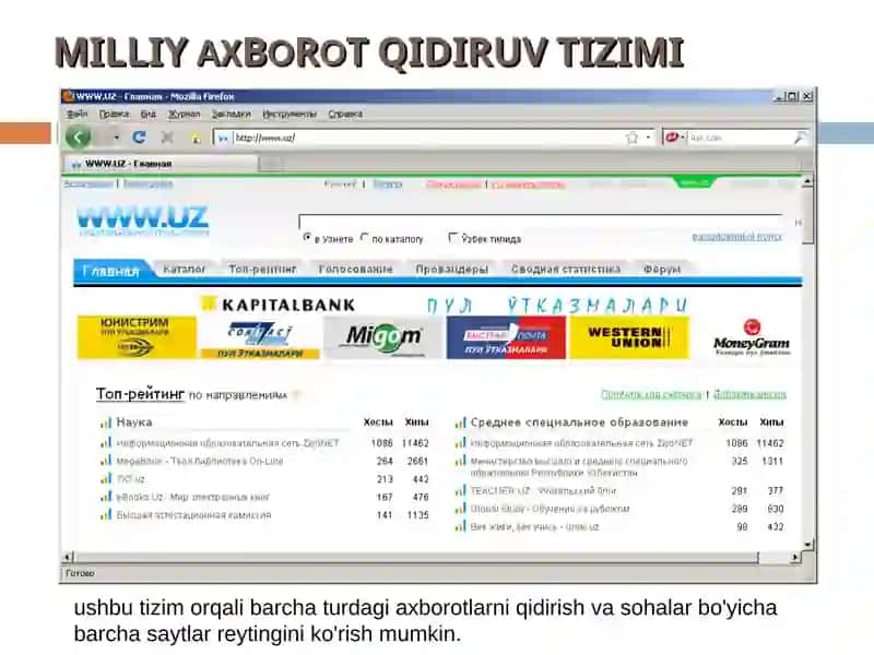 MILLIYАХBОRОTQIDIRUVTIZIMI 3