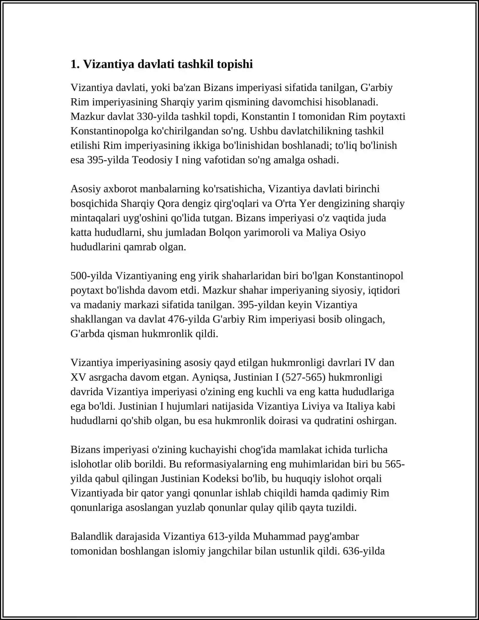 VIZANTIYA DAVLATI VA HUQUQI 3