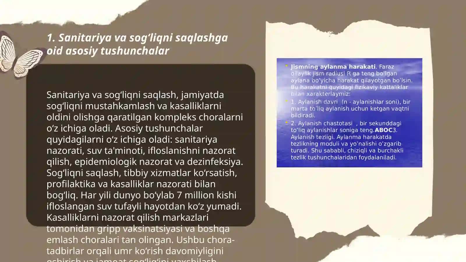 Sanitariya va mexnat gigiyeniyasi asoslari 3