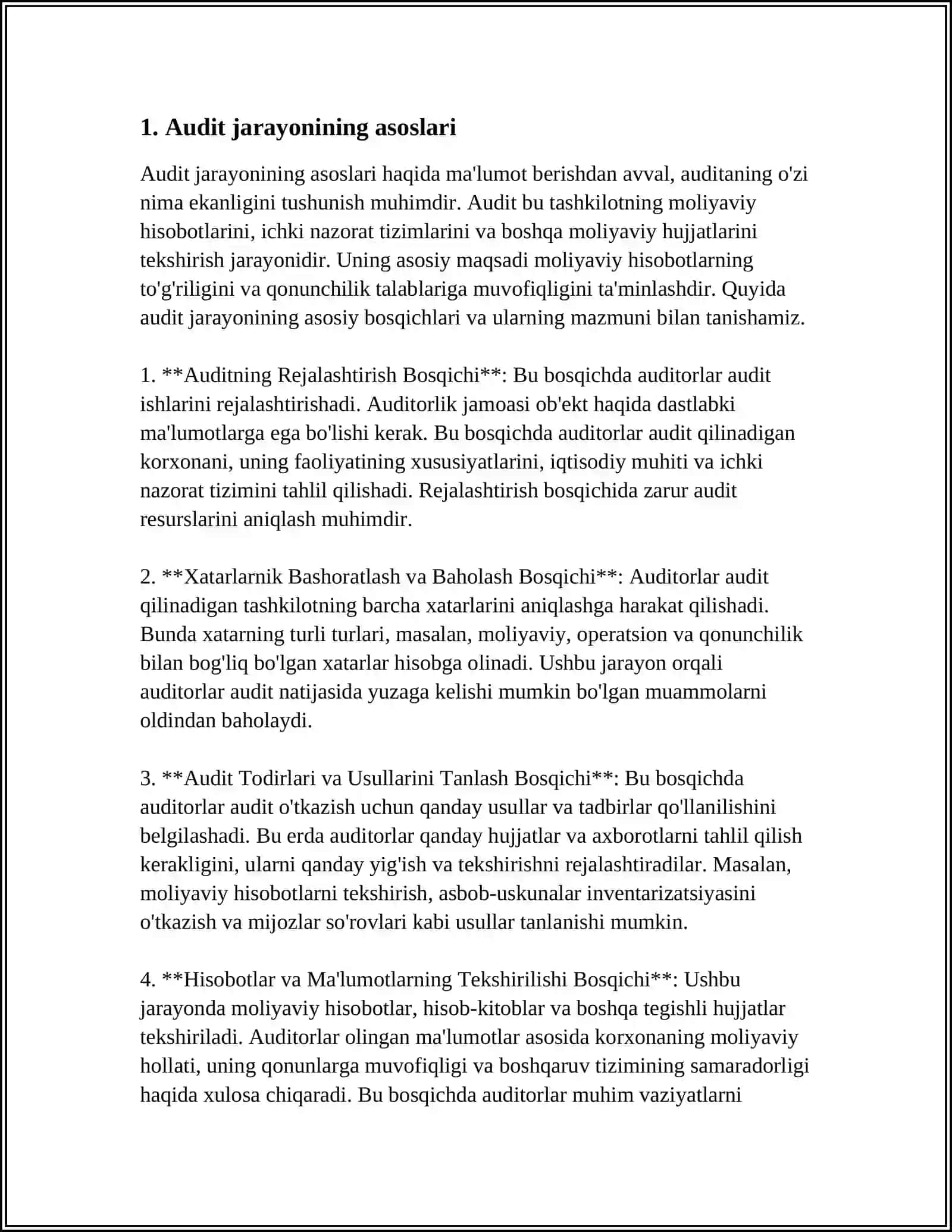 DAVR XARAJATLARI AUDITI 3