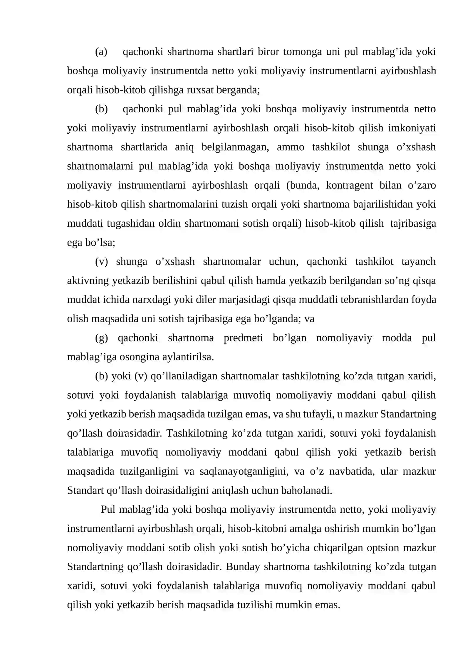 Moliyaviy instrumentlar: taqdim etish (IAS 32) 3