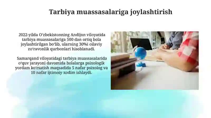 Tarbiya Muassasalariga Joylashtirish 3