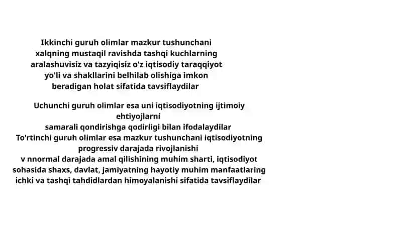 Davlatning Iqtisodiy xavfsizligini ta'minlash 3