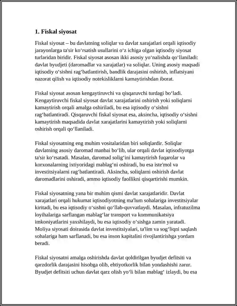IQTISODIY SIYOSAT TURLARI 3
