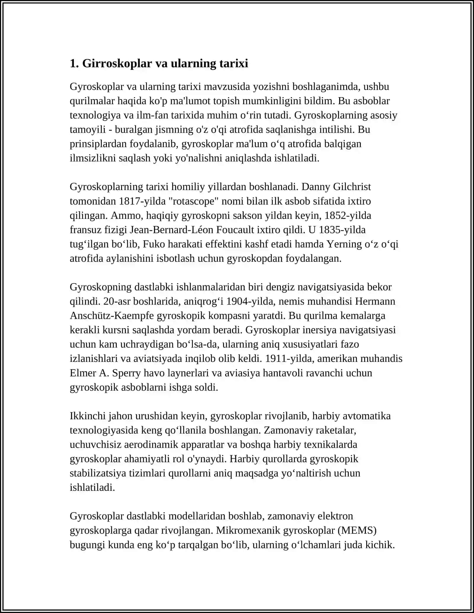 GIROSKOPLAR 3
