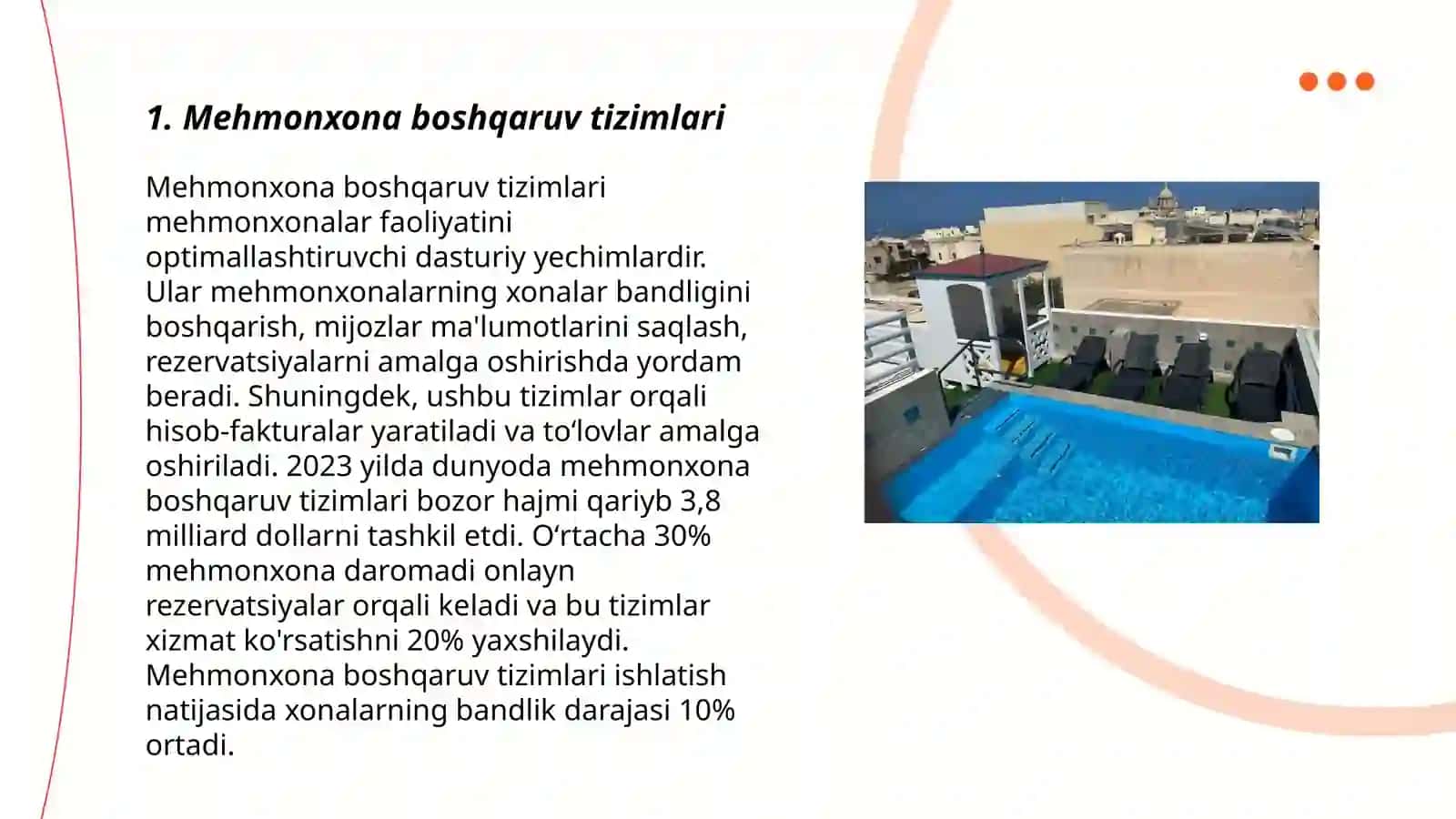 Mehmonxona boshqaruv tizimlari 3