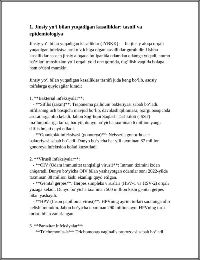 JINSGA BOĞLIQ KASALIKLAR 3