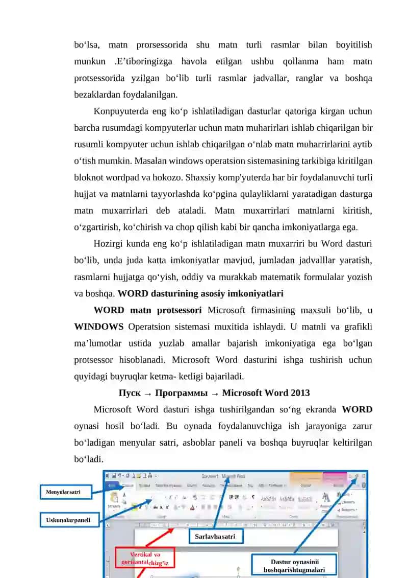 Matn axborotlarini qayta ishlash texnologiyalari 3