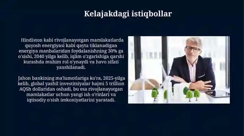 Yashil iqtisodiyot 3
