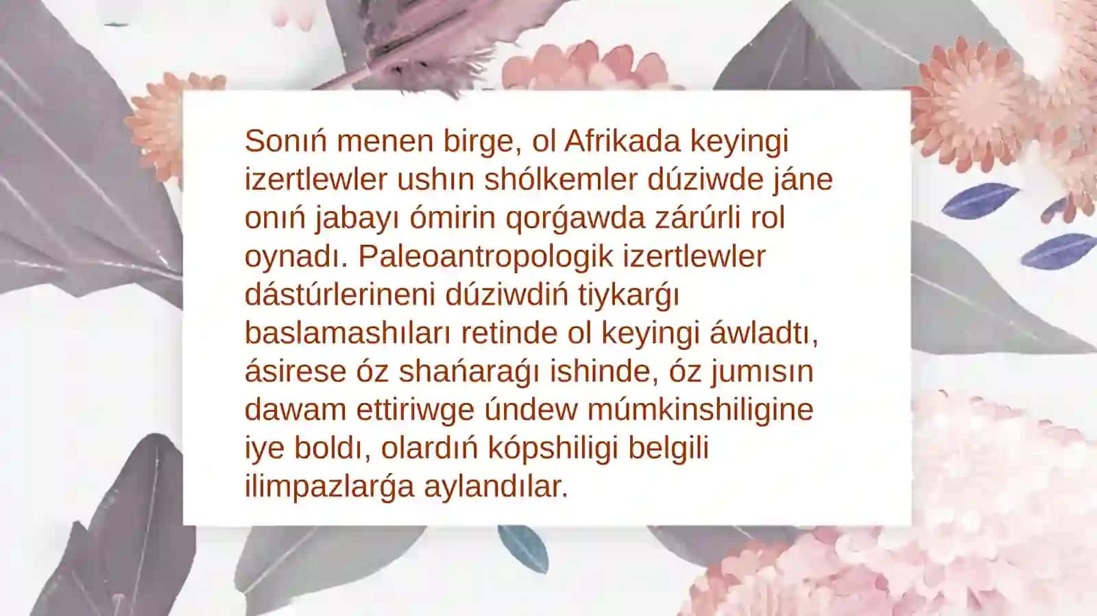 Antrapolog Luis Likioʻmirihamiskerligi 3