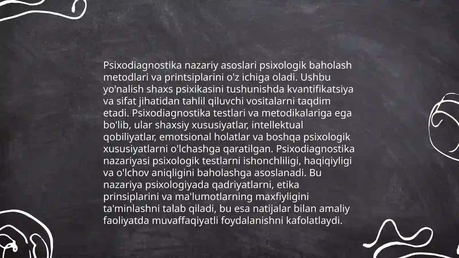 Psixodiagnostika nazariyasi 3