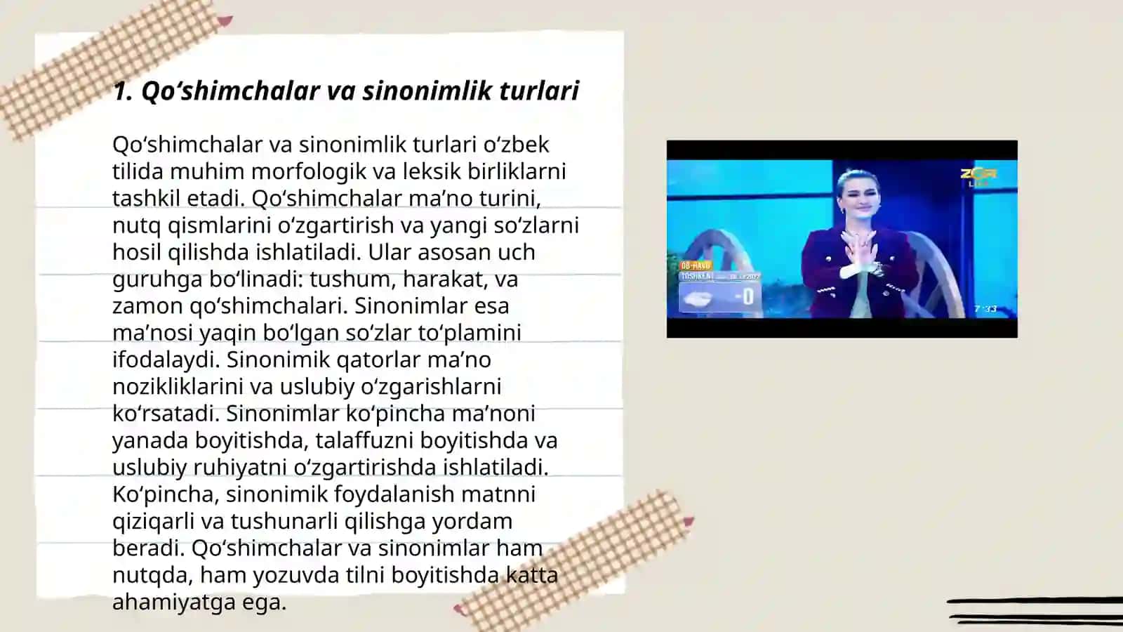Qoʻshimchalarda sinonimlik anonimlik va antonimlik 3