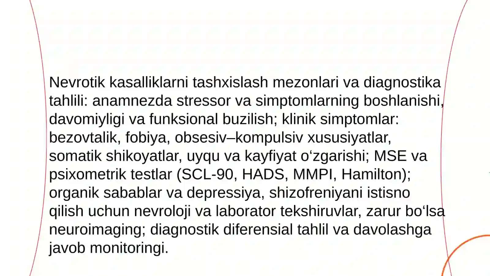Bemorlardagi nevrotik holatlari tahlili 3