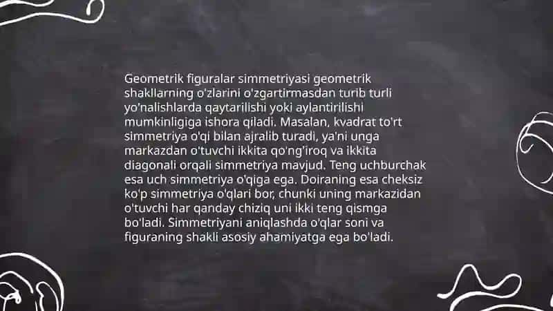 Tabiatdagi semetriyalar 3