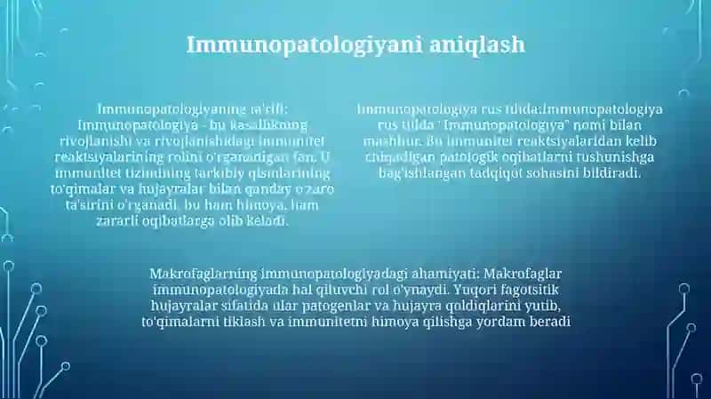 O'Sma Xujayralarni Kelib Chiqishidagi Ahamiyati 3