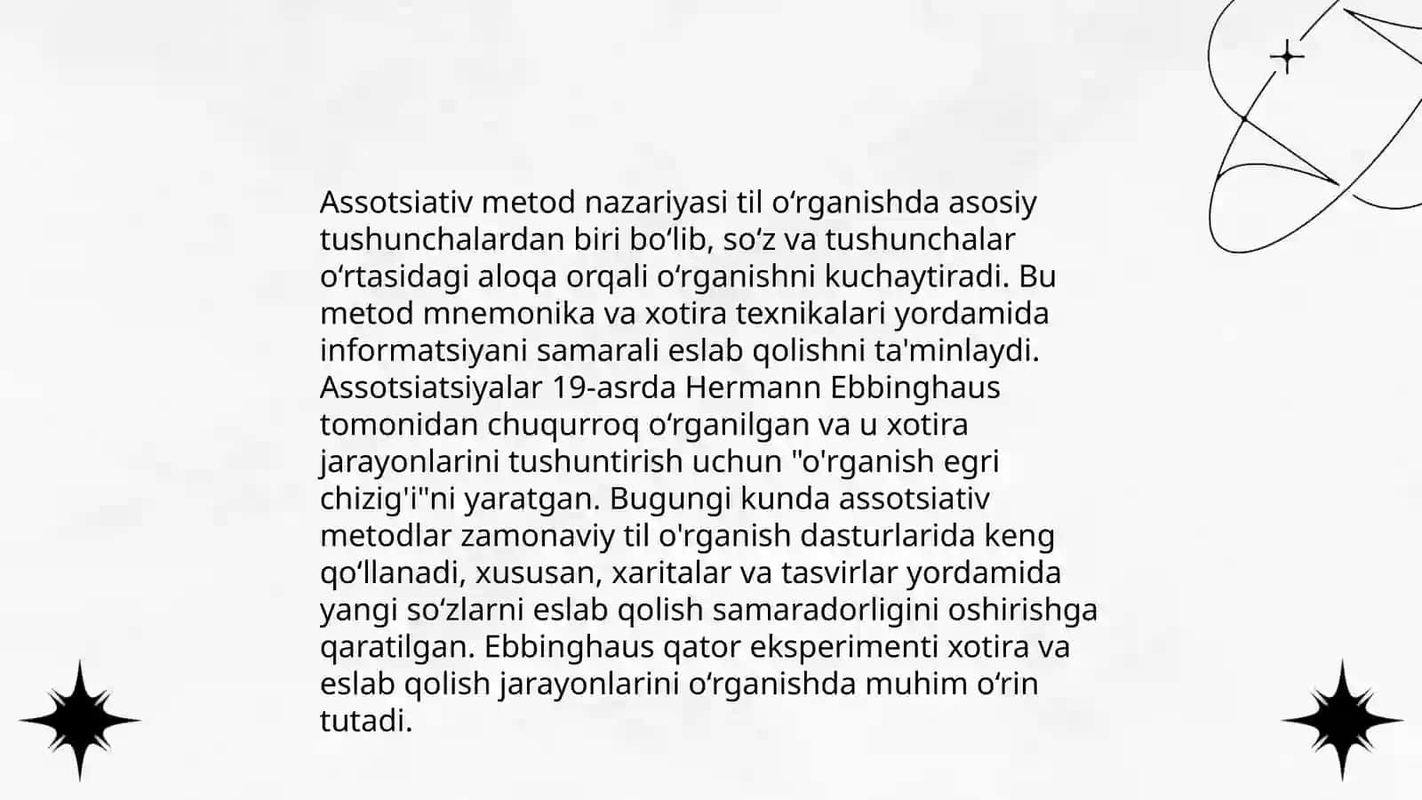 Assotsiativ Metod 3