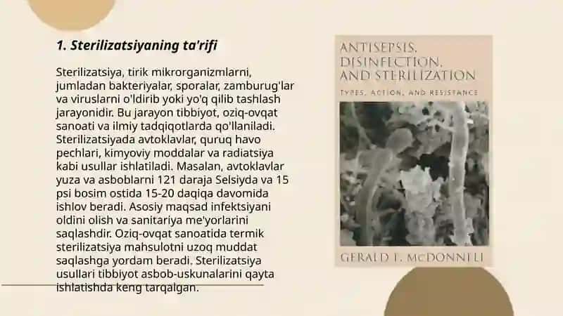 Sterilizatsiya haqida tushuncha 3