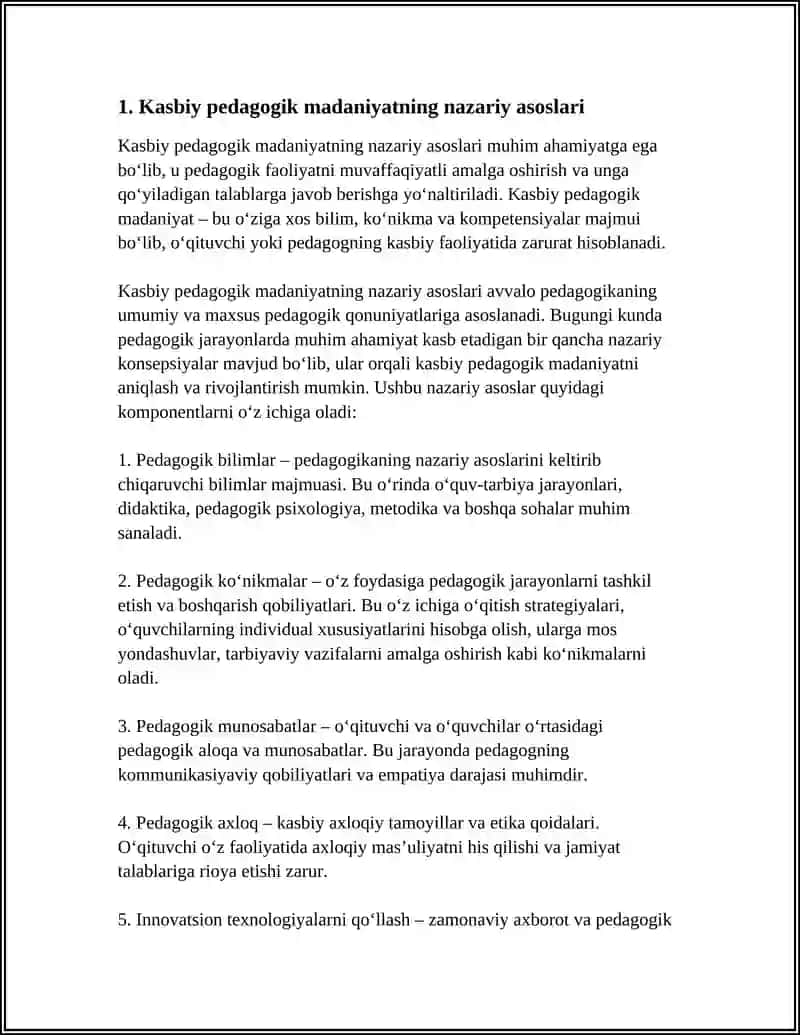 Kasbiy Pedagogik Madaniyat 3