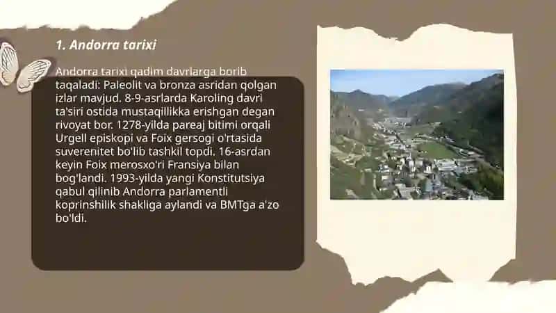 Andorra davlati haqida 3
