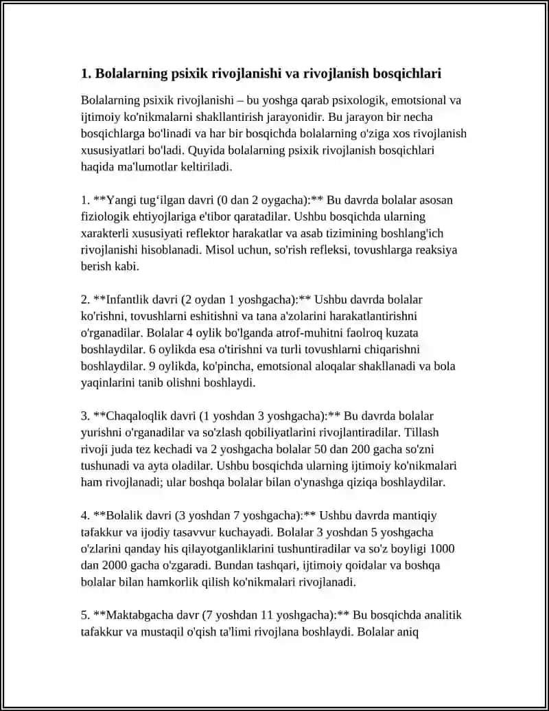 BOLALAR PISIXOLOGIYASI 3