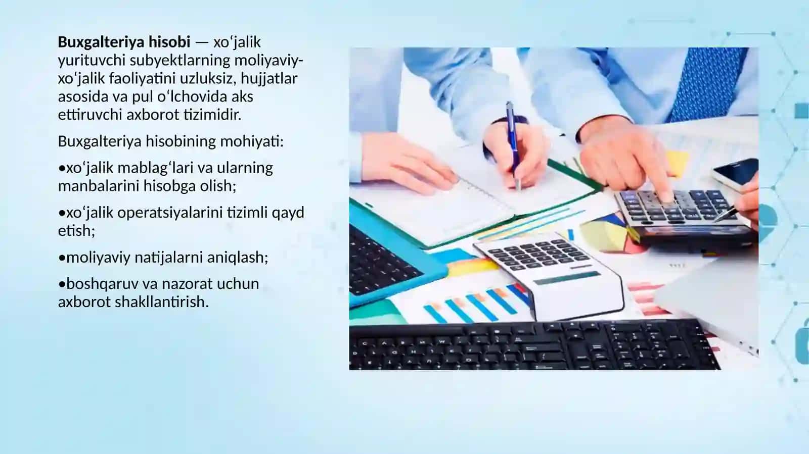 Buxgalteriya hisobining nazariy asoslari 3