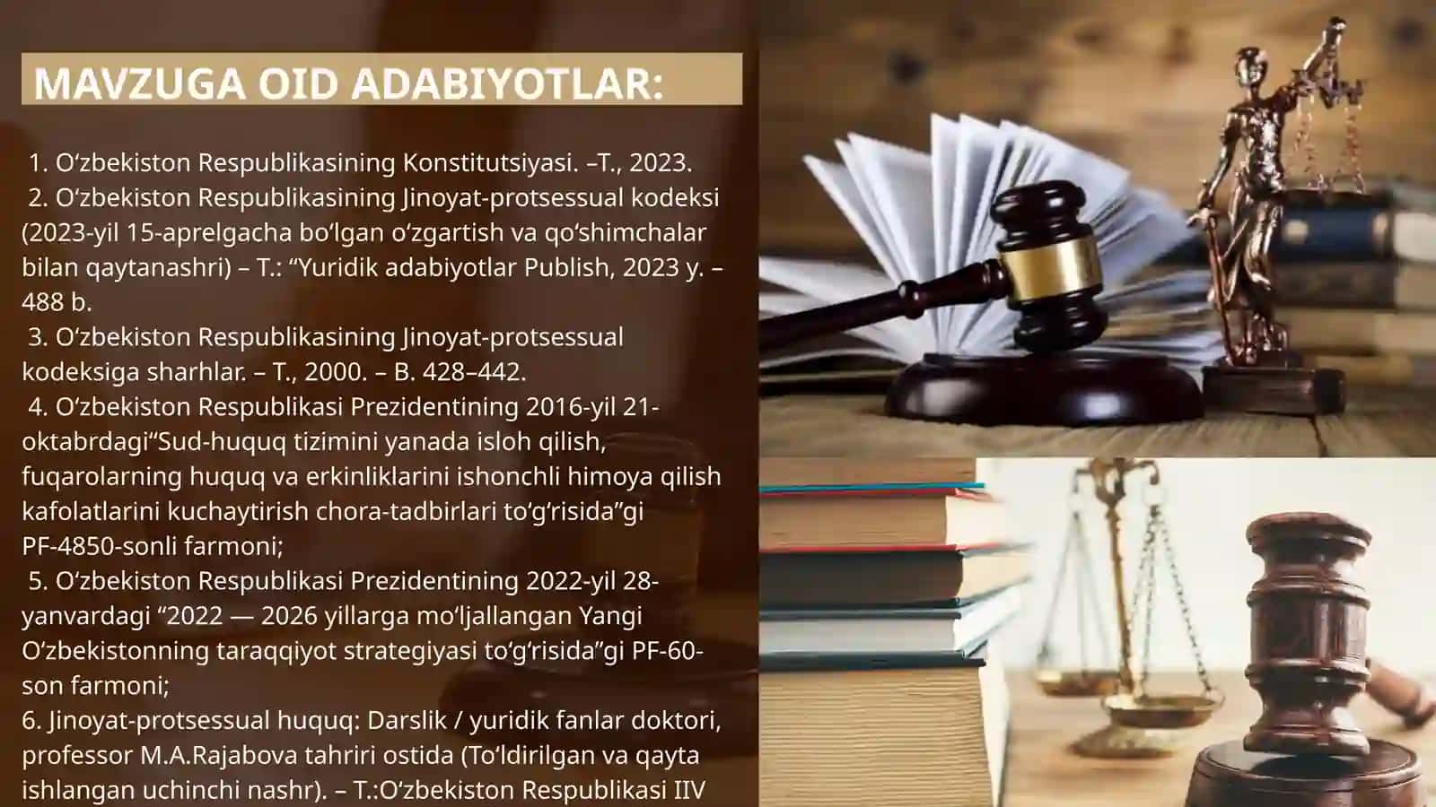 Jinoyat Protessining Prinsiplari 3