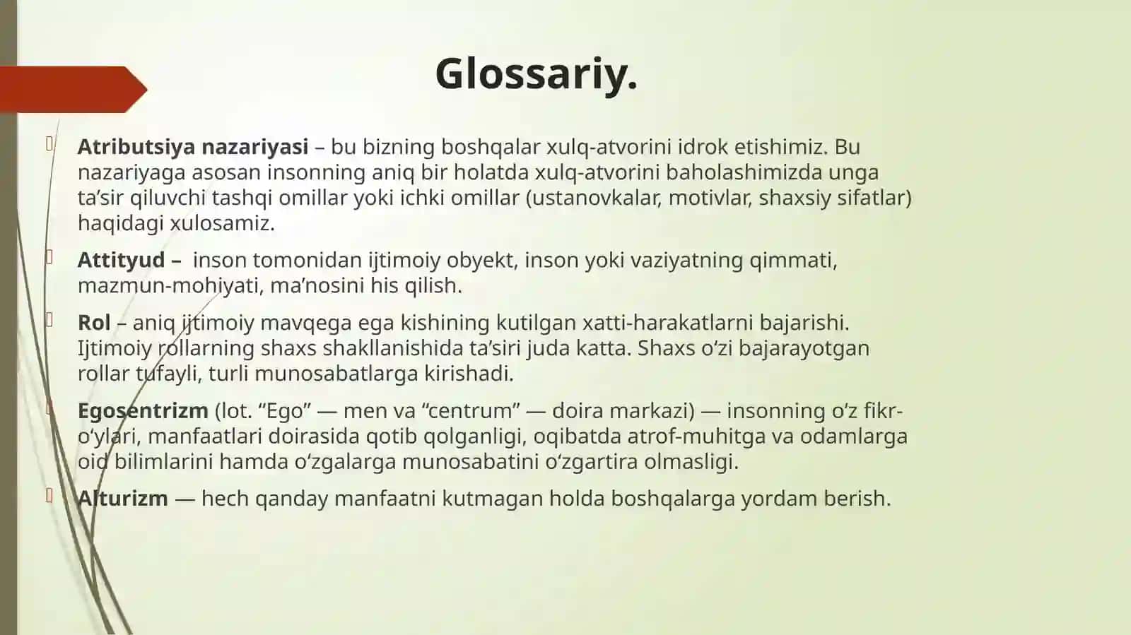 Ijtimoiy xulq-atvor psixologiyasi 3