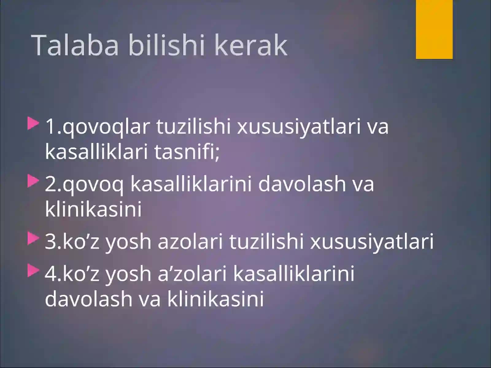 Qovoq kasalliklari 3