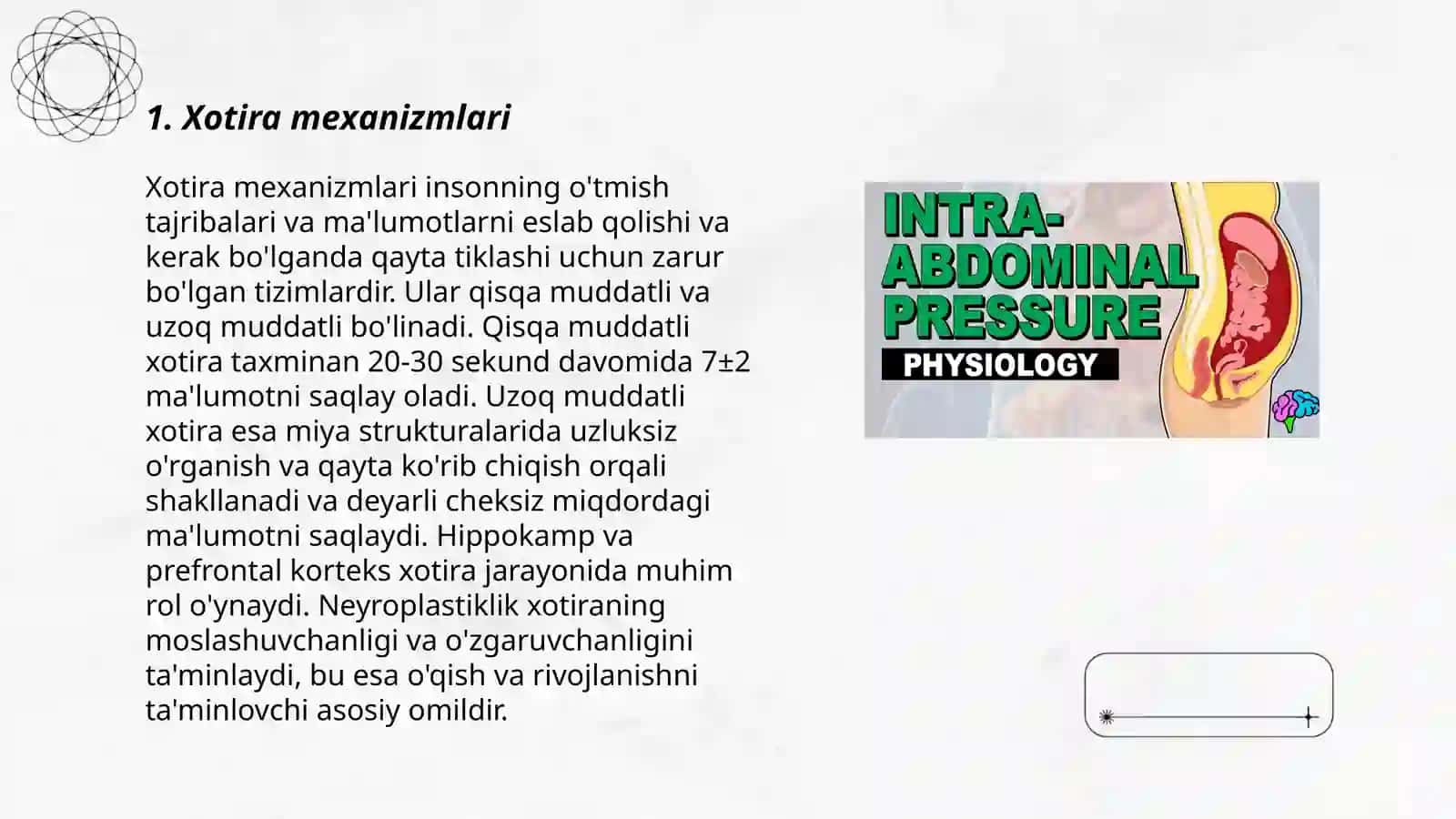 Xotira mexanizmlari 3