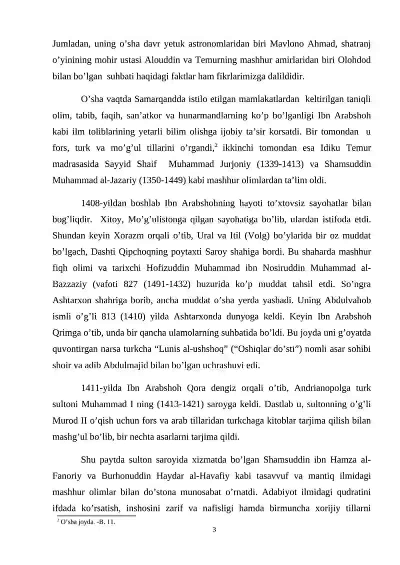 IBN ARABSHOH AJOIB UL-MAQDUR FI AXBORI 3