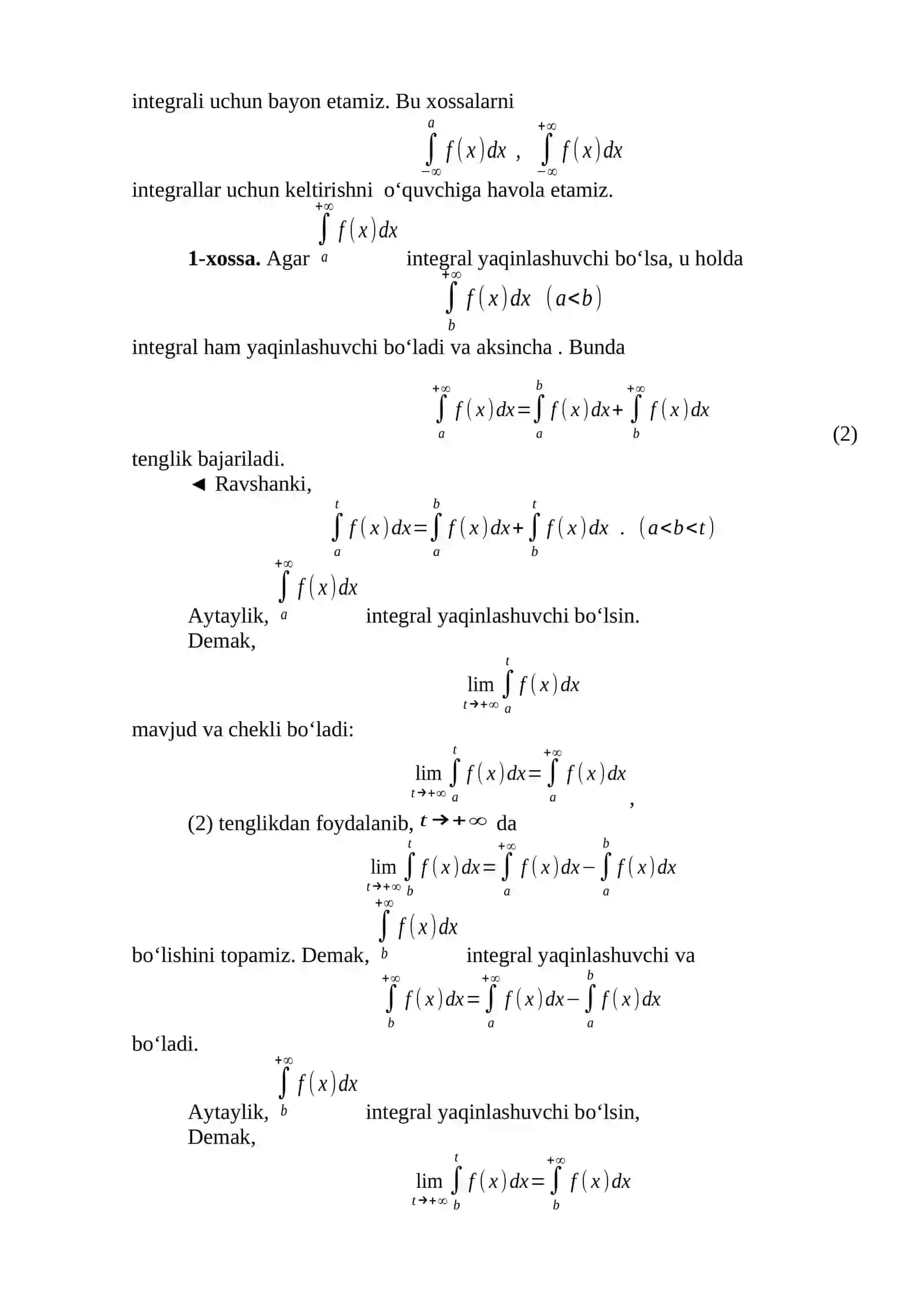 XOSMAS INTEGRALLAR 3